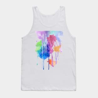 flowing color Tank Top